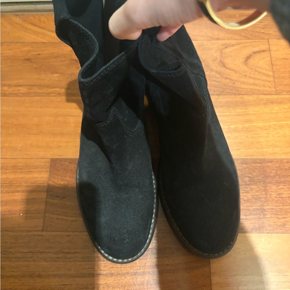 Isabel Marant Black Suede Ankle Boots worn once excellent condition! - Picture 12 of 12